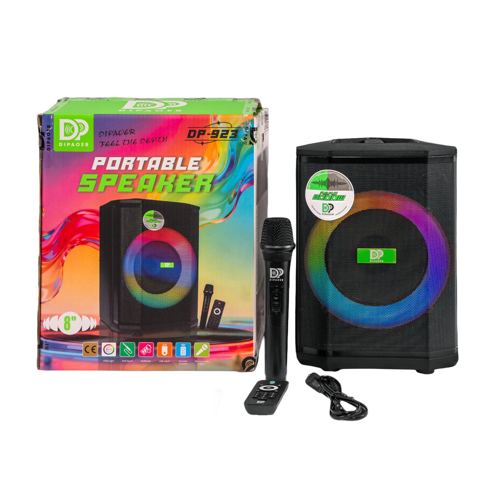 Parlante Portátil Nova King S 923 DP-923 Bluetooth 5.0