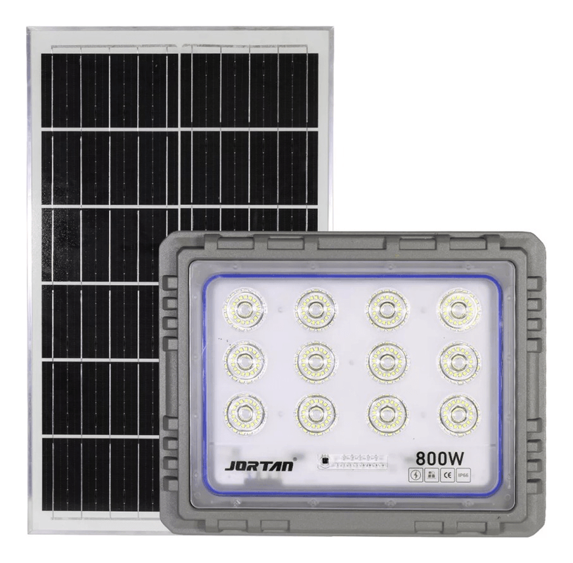 Lámpara solar LED Jortan JT-92008-RY800W de 800W IP66