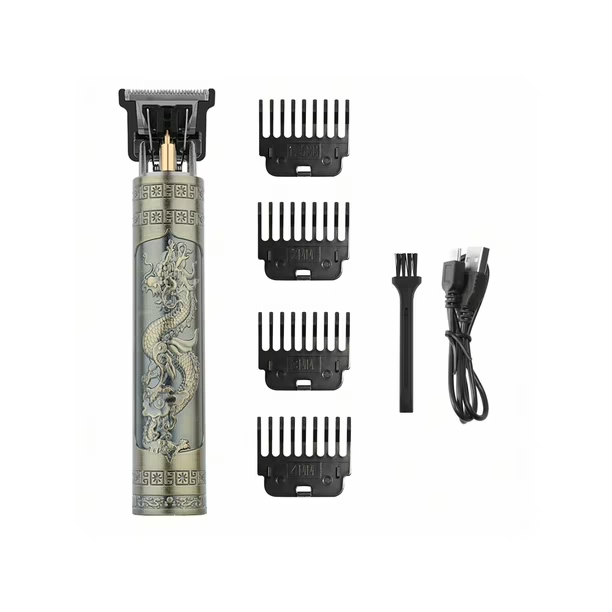 Maquina Patillera Barbera T9 Vintage T9 Trimmer Recargable