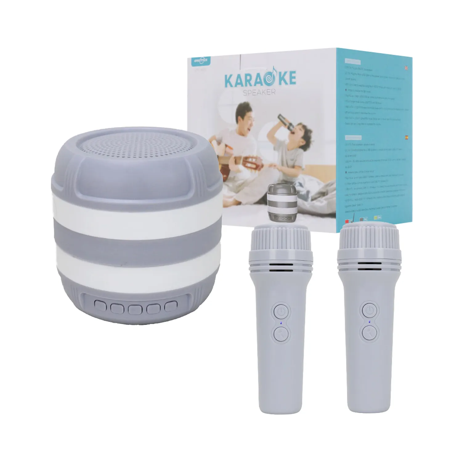 Karaoke Speaker con doble micrófono GTS-1870