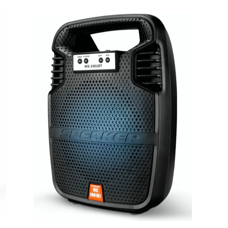 Bocina bluetooth 6,5" recargable usb micro sd MS-1901-1905-1906-1907BT